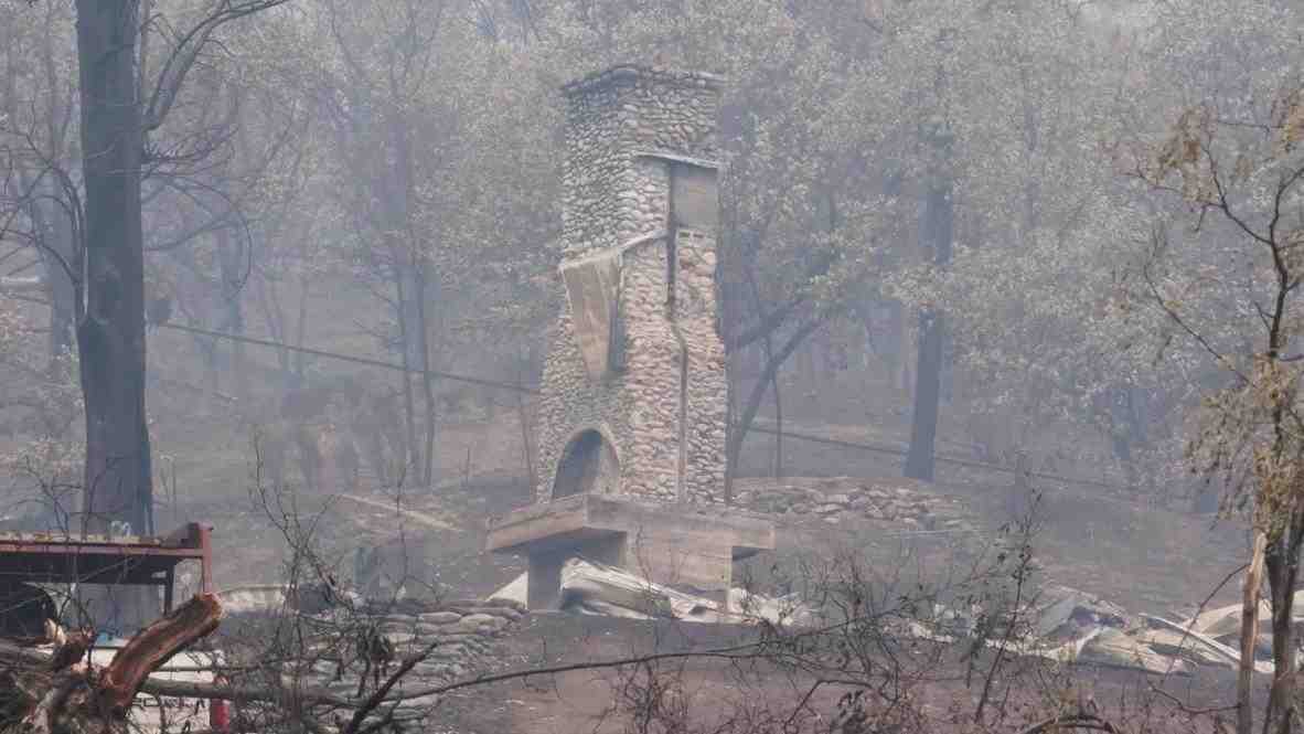 When was the last time Yellowstone burned?